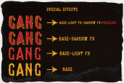 Gangsterous font + 10 designs, a Symbol Font by Heather_insane (Thumbnail 3 of 8)