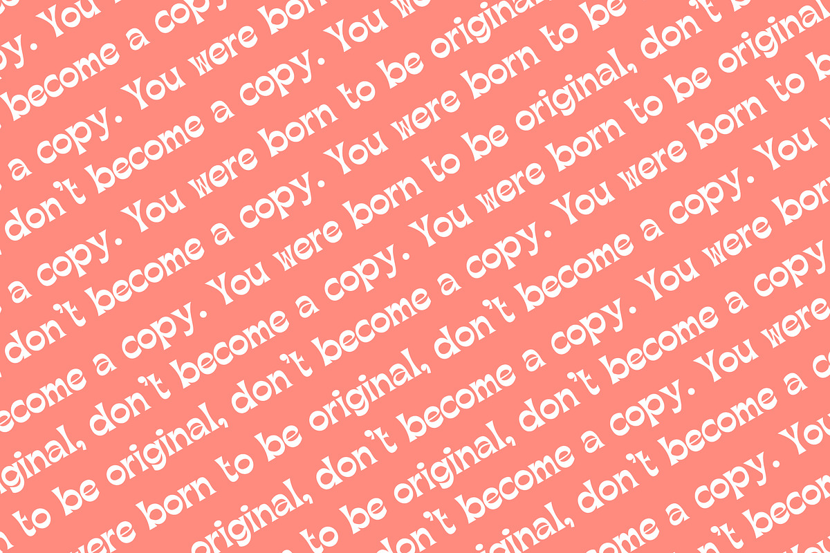 Retro Romantic Font, a Sans Serif Font by Salt & Pepper Designs (Photo 3 of 6)