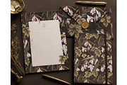 Snowdrop Nocturne Botanical Pattern, a Pattern Graphic by MouseGrey (Thumbnail 7 of 9)