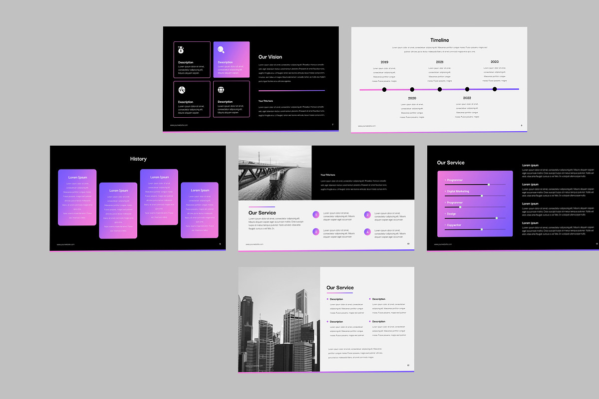 Netsh Presentation Template, a Presentation Template by Recreative (Photo 3 of 6)