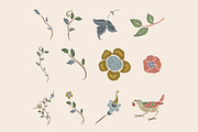 134 Art Nouveau Floral PNG SVG, a Decorative Illustration by Anada Arty (Thumbnail 10 of 11)