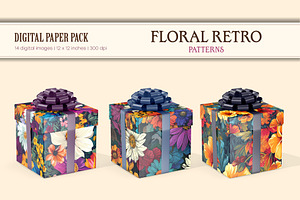 Floral Patterns 16. Retro