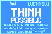 Think Possible font