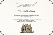 The Noble Manor-victorian animals, a Decorative Illustration by Amely.Art (Thumbnail 2 of 15)