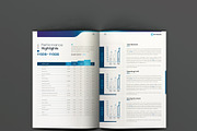 Annual Report, a Brochure Template by xnorpix (Thumbnail 14 of 25)