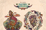 Fantasy Mermaids, a Person Illustration by Ink Stories (Thumbnail 17 of 24)