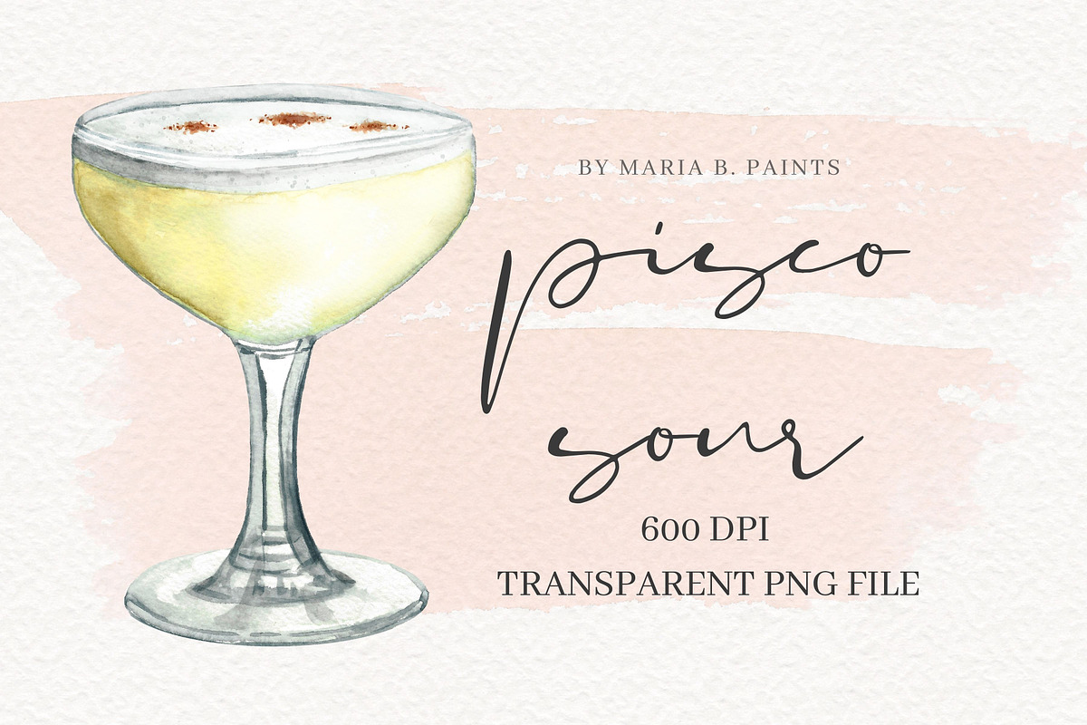 Watercolor Cocktail Illustration Set, an Illustration by Maria B. Paints (Photo 20 of 33)