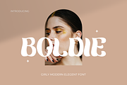 BOLDIE, a Serif Font by Pinisi ART (Thumbnail 1 of 10)