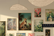 TROPICAL JUNGLE PRINTS GALLERY, a Background Graphic by Lana Elanor (Thumbnail 10 of 10)