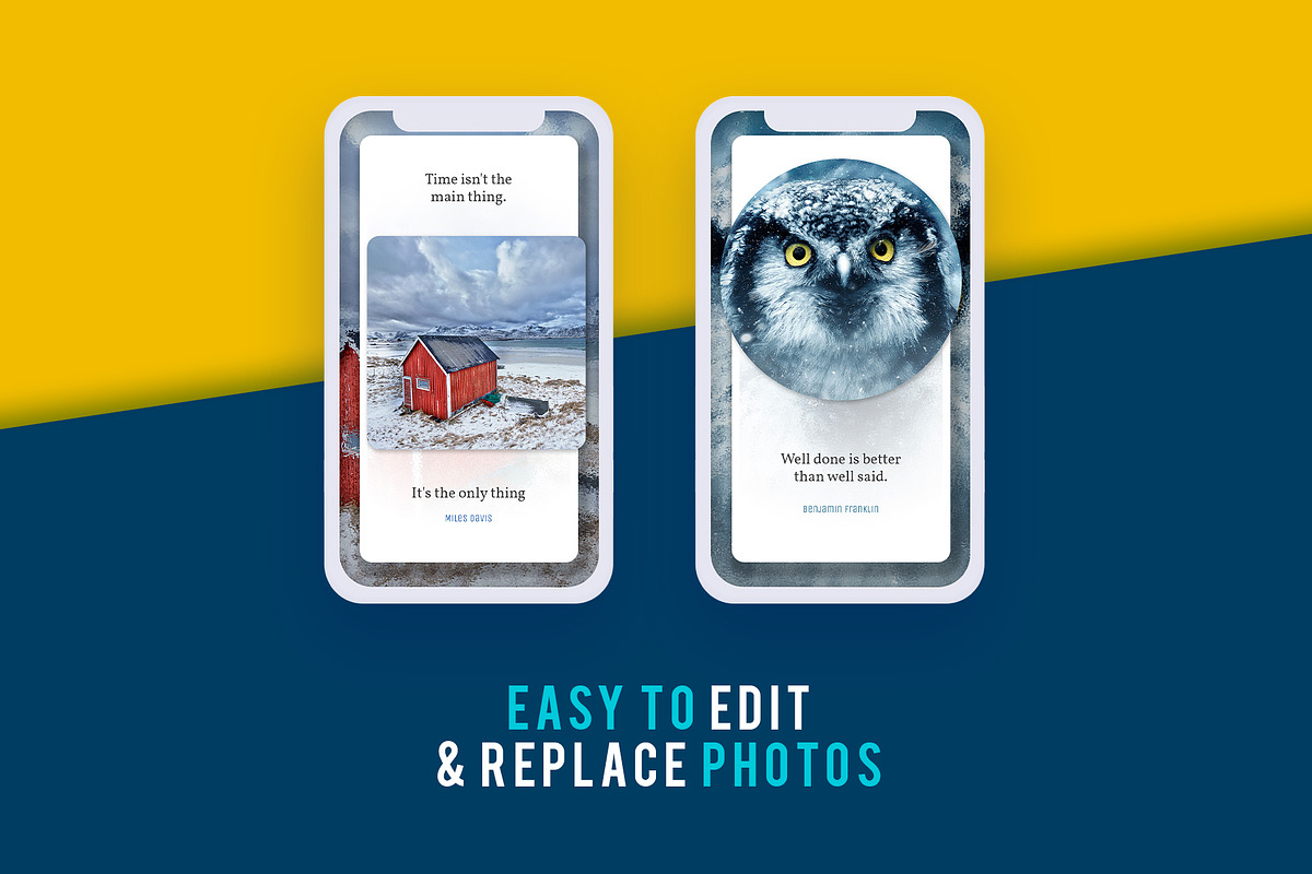 Instagram Stories - QUOTES Pack, a Social Media Template by Better Be a Designer (Photo 3 of 6)