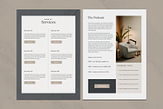 Parker Media Kit Canva Template, a Templates & Theme by Regent Parkette (Thumbnail 2 of 3)
