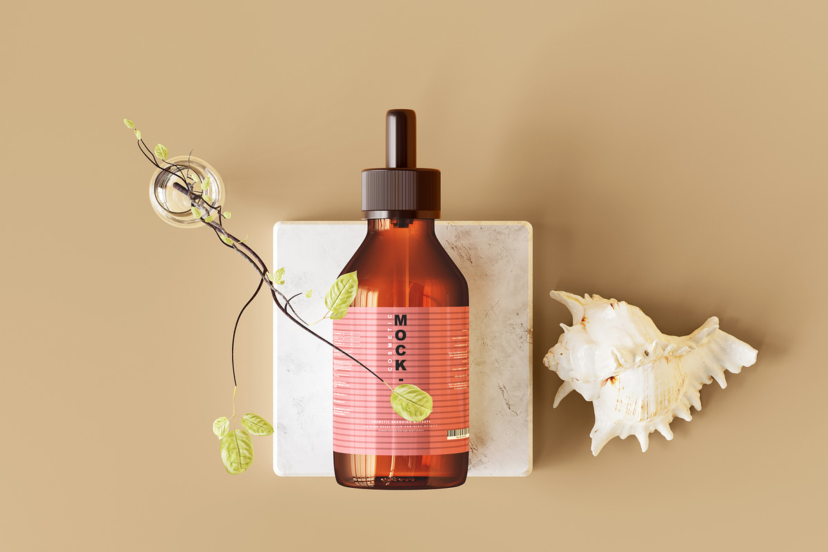 250+ Cosmetic Branding Mockup Bundle, a Cups & Container Mockup by pmvch (Photo 264 of 273)