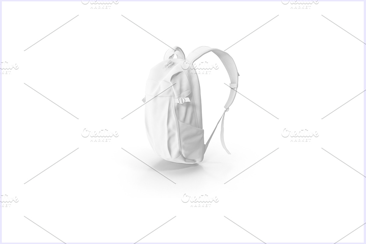 School Bag Mockup Template, a Packaging Mockup by Graplick (Photo 4 of 5)