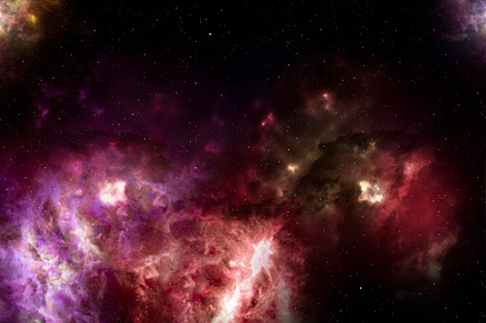 Space nebula featuring astro photography, background, and beautiful
