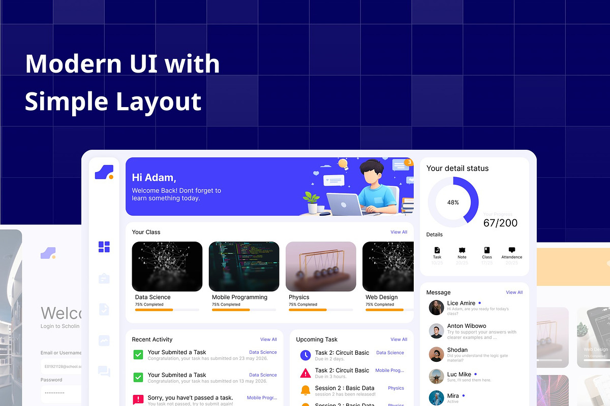 Sculin! - Learning Management System, a Templates & Theme by nixxdesign (Photo 5 of 5)