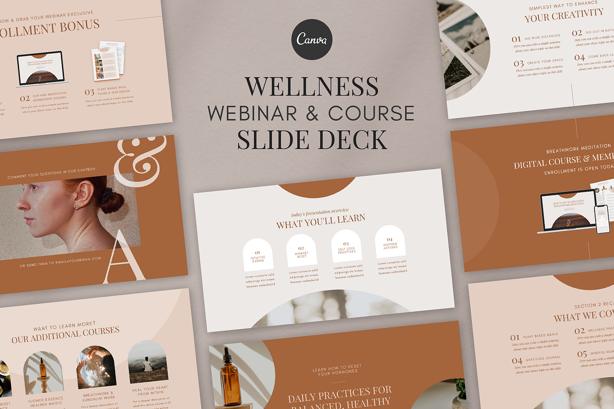Wellness Coach Resource Canva Bundle, a Design Template by Studio Soluna (Photo 31 of 45)