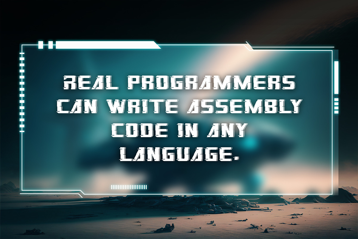 Goglitch, a Font by Ditatype (Photo 10 of 11)