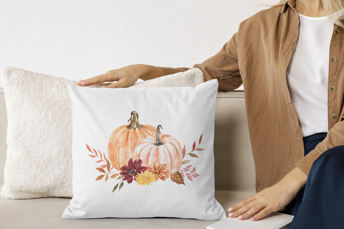 Autumn Fall Watercolor Clip+Wall Art, an Object Graphic by Design By Hira (Photo 13 of 17)