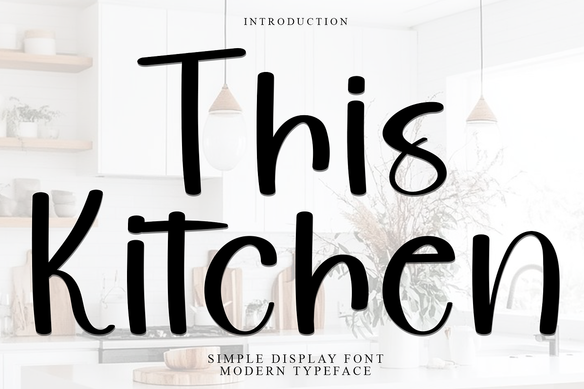 This Kitchen, a Script Font by FreshTypeINK (Photo 1 of 8)