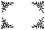Floral Laser Cut Frame Set, an Illustration by jahid234 (Thumbnail 3 of 9)