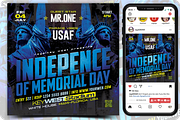 USA Event Flyer, a Flyer Template by regalDRAW (Thumbnail 1 of 3)