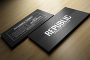 Modern Black Business Card, a Business Card Template by Marvel (Thumbnail 4 of 5)