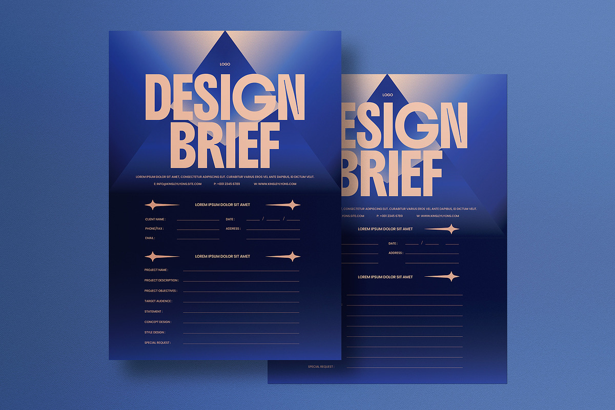 Company Design Brief US Letter