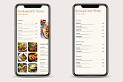 Modern Food Menu Template, a Templates & Theme by Daily Creative (Thumbnail 5 of 6)