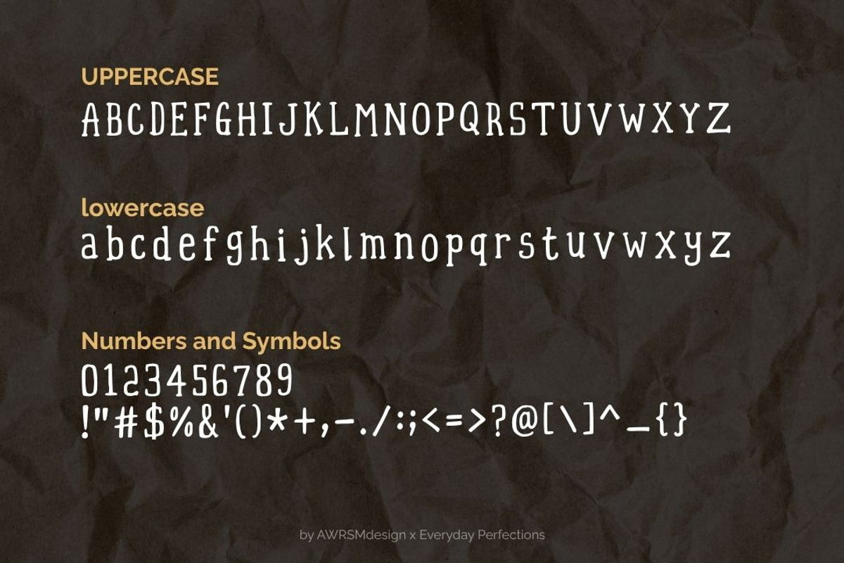 Chacha | A Playful Decorative Font, a Handwritten Font by Everyday Perfection (Photo 2 of 5)