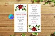 Wedding Ceremony Program Template, a Stationery Template by retrographix (Thumbnail 1 of 3)