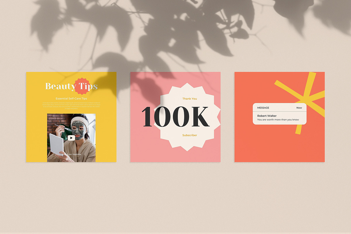 Influencer Instagram Pack | PS CANVA, a Social Media Template by Visuel Colonie® (Photo 13 of 16)