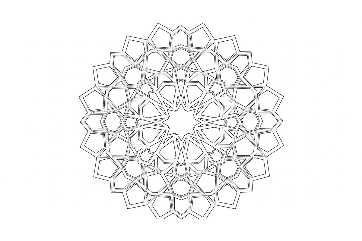 Islamic Mandala Geometric Bundle, an Illustration by Gaye Art (Photo 21 of 51)