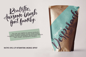 Ragtime - Brush Font Duo