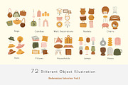 Bohemian Interior Vol.1, an Object Graphic by Bewalrus Studio (Thumbnail 2 of 7)