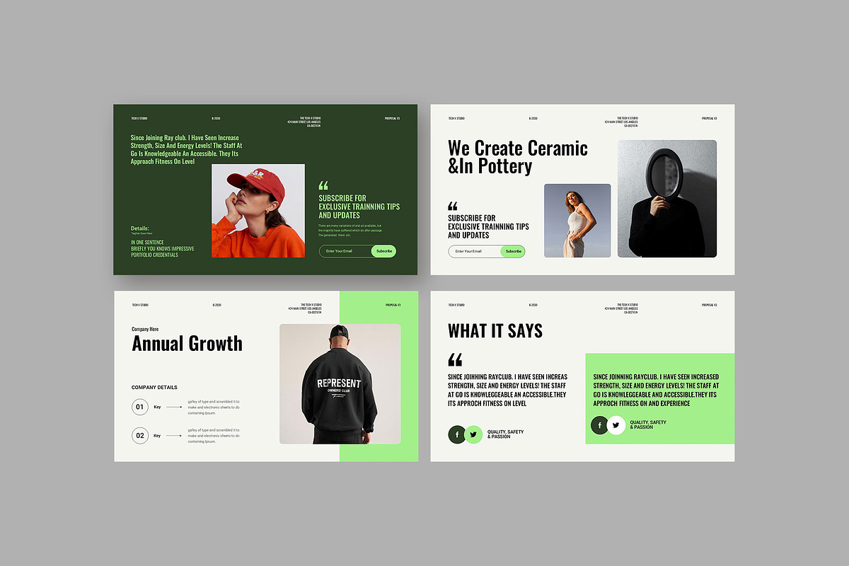 Brand Proposal Presentation, a Presentation Template by KreateTribe (Photo 5 of 6)
