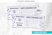 Gift Certificate Canva Template, a Design Template by Snapybiz (Thumbnail 4 of 10)