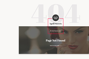 April Streets Beauty HTML Template