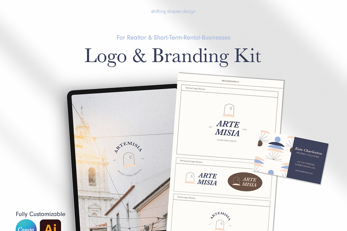 Branding Kit Template, a Templates & Theme by shapeshifter's friend (Photo 1 of 10)