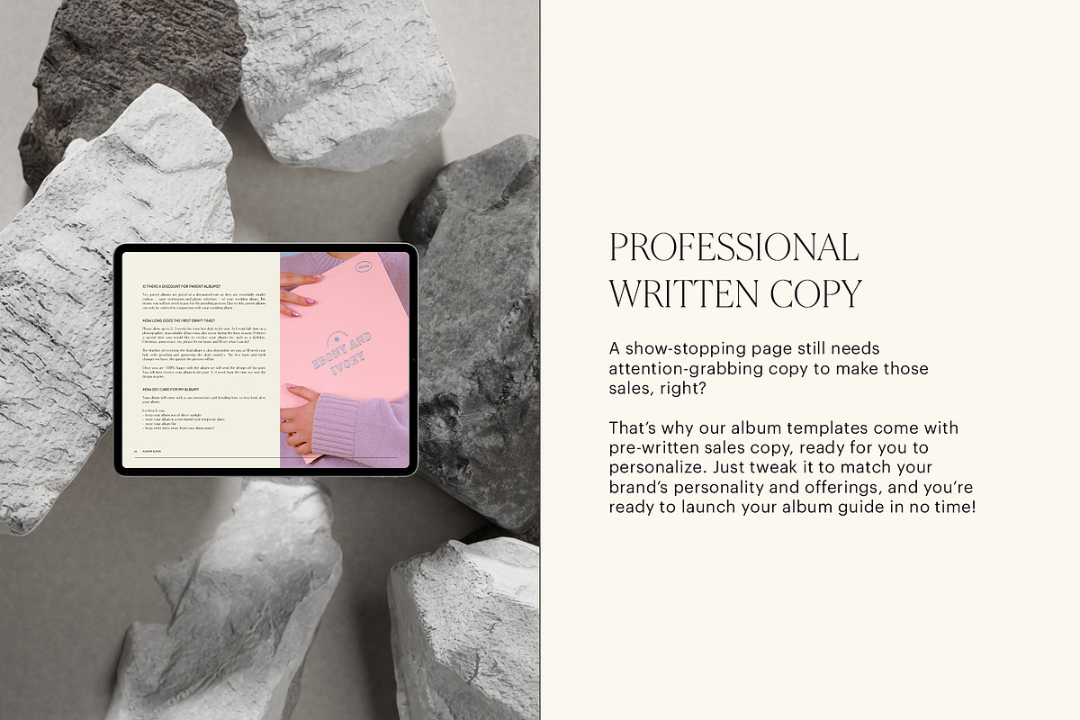 Retro | Album Guide PDF, a Templates & Theme by Studio Leelou (Photo 5 of 10)