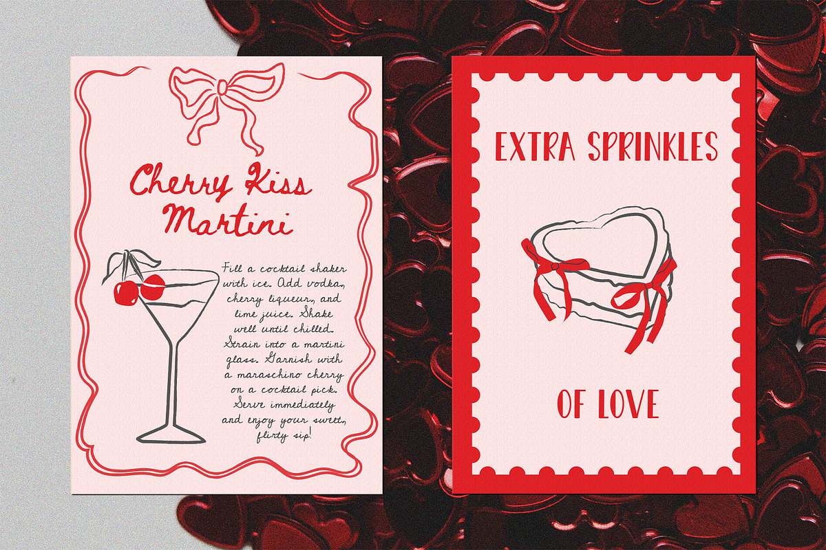 LOVEBOUND Hand Drawn Love Clipart, a Decorative Illustration by millering (Photo 6 of 13)