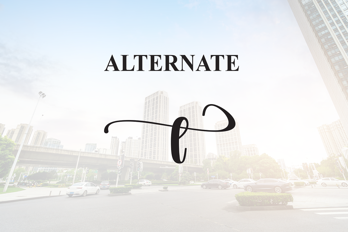 Downtown | Script Font, a Handwritten Font by Scratchones (Photo 8 of 9)