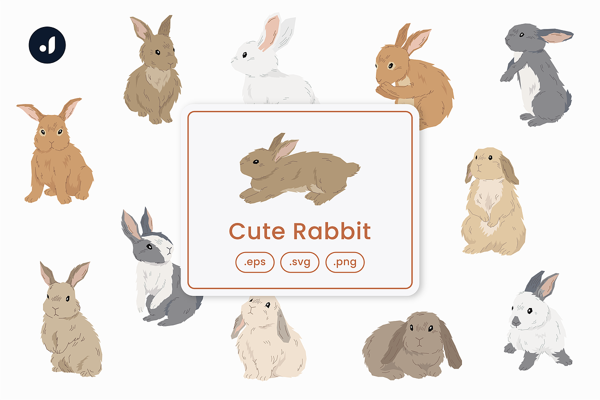 Cute Animals Bundle, an Object Graphic by Jump Studio (Photo 9 of 20)