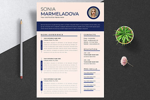 Resume Template Layout, a Resume Template by ContestDesign