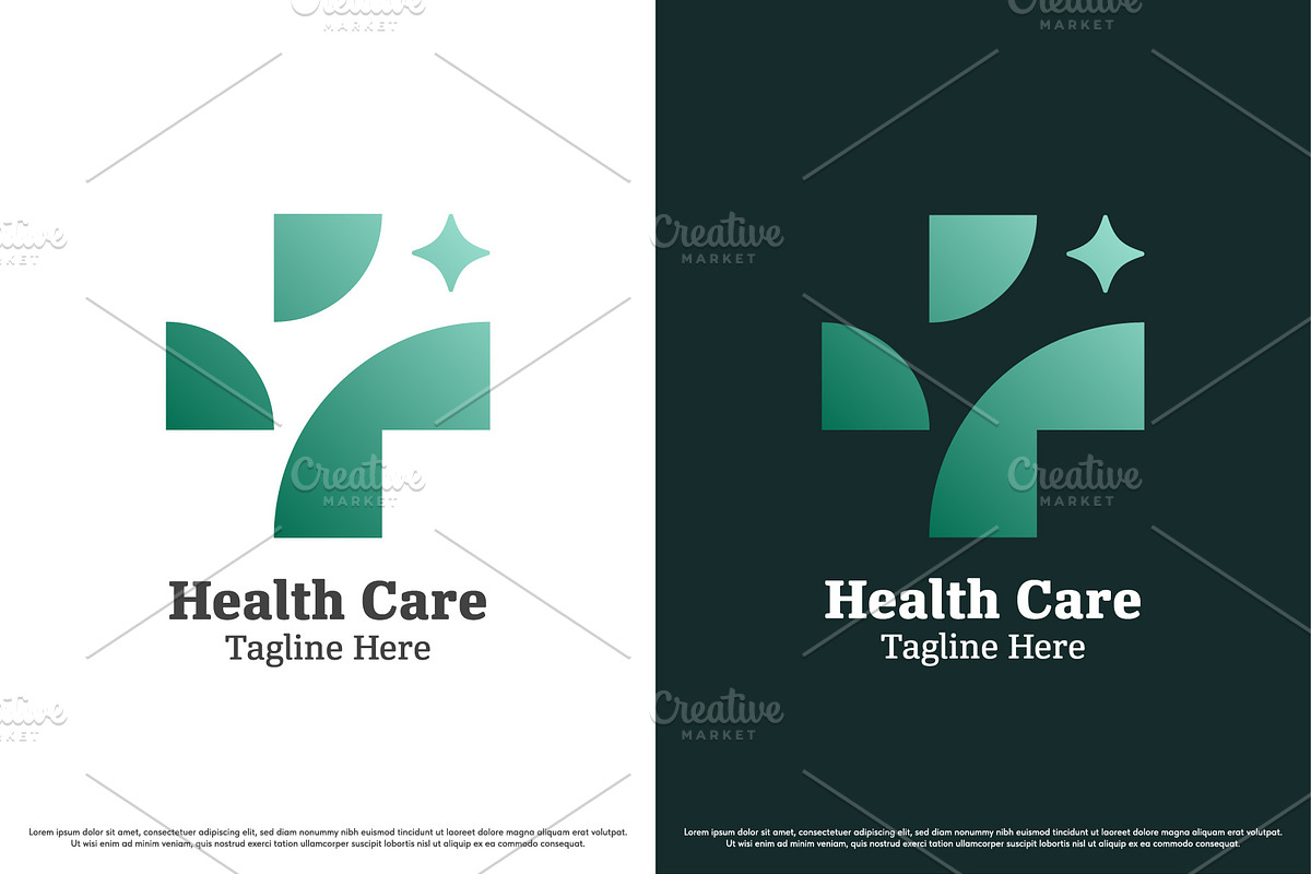 Health care medic logo template, a Branding & Logo Template by Morvana Crew (Photo 1 of 2)