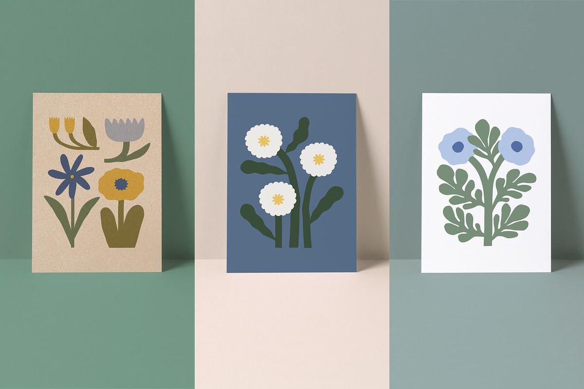 Single Card Mockup Bundle, a Print Template by Studio MVDM (Photo 4 of 8)