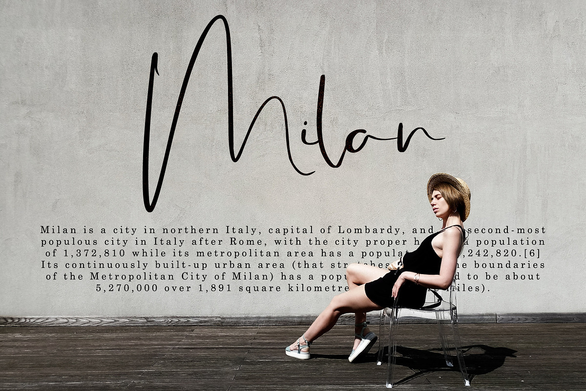 Richmond Luxury Font preview 3