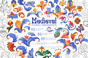 Medieval watercolor collection, a Person Illustration by Ekaterina Glazkova (Thumbnail 9 of 15)