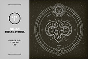 ♈ Aries Zodiac Symbol, an Object Graphic by painterr (Thumbnail 1 of 2)