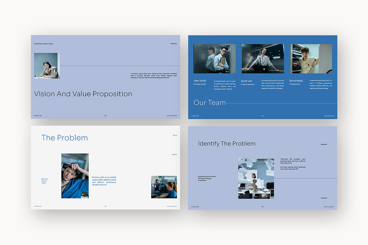 Hyxa : Startup Pitch Keynote, a Presentation Template by Punkl Camp (Photo 3 of 16)