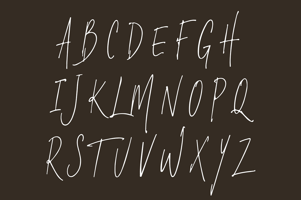 BandaMoons expressive signature font, a Script Font by HypeWorksCo (Photo 14 of 15)